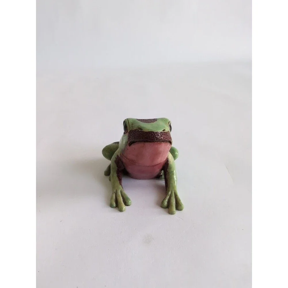 BONECA FROG Figurine Trinket Box Pot Bellys Harmony Kingdom 2004